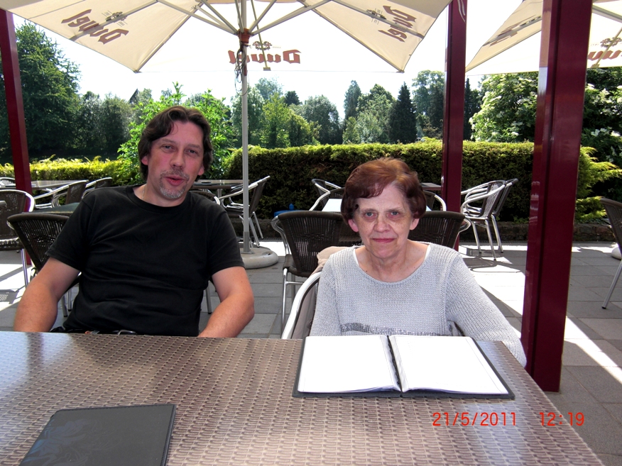 Laurent et Lise au chalet de Roisin